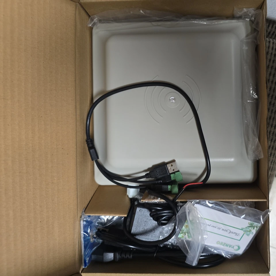 SR681 UHF 6m Long Range Outdoor IP67 8dbi Antenna USB RS485 Wiegand RFID Reader - Image 3 of 4