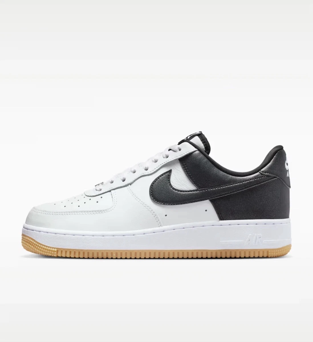 Nike Air Force 1 '07 Black Silver for Sale | Authenticity