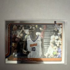 Topps 2025-26 Chrome Khaman Maluach #260 Phoenix Suns Rookie Basketball Card