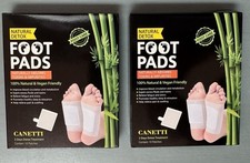 Vegan Detox Foot Patches Pads Body Feet Deep Cleansing Natural Herbal 20 Patches