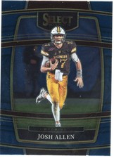 2022 Panini Select Draft Picks Josh Allen #100 Bills