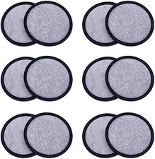12-Pack Replacement Charcoal Water Filter Discs for Mr. Coffee Brewers Coffee Ma