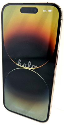 Apple iPhone 14 Pro (5G) A2650 - Unlocked - 1TB Gold *WORKS: CHIPPED GLASS*