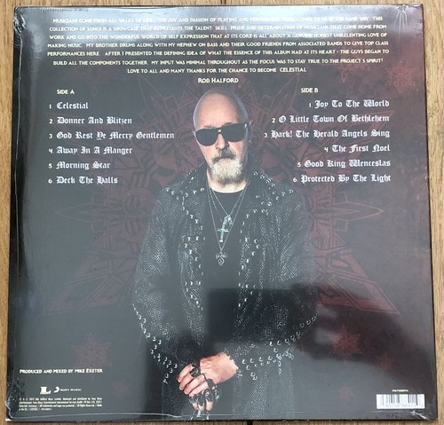Rob Halford with Family and Friends”Celestial”2019 Rock Heavy Metal Vinyl Lp New - Picture 2 of 2