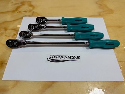 Snap-on Tools NEW RARE TEAL 4pc 1/4