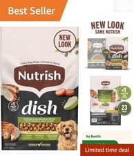 Dry Dog Food 23lb Rachael Ray Dish Chicken Brown Rice Veg Fruits All Life Stages 4.00 per pound