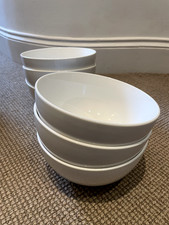 Set of 6 Malacasa Porcelain pasta bowls. Unused. 20cm diameter x 10cm depth