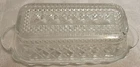 Vintage Anchor Hocking WEXFORD Glass Butter Dish and Lid