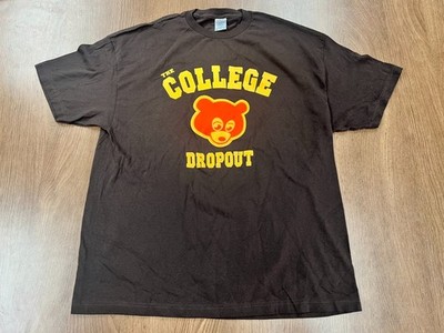 VINTAGE KANYE WEST COLLEGE DROPOUT T SHIRT 2XL TEE NOS HIP HOP IS BACK DEADSTOCK