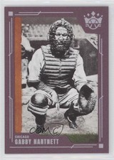 2022 Panini Diamond Kings Plum Frame Gabby Hartnett #66 HOF 08jk