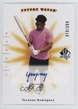 2025 Upper Deck Goodwin Champions 10/299 Yovanny Rodriguez #01-YR Auto 1no3