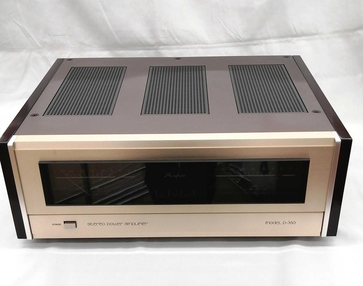 アキュフェーズ　ステレオパワーアンプ　P.360 Accuphase P-360 Stereo Power Amplifier Tested Used Japan | eBay