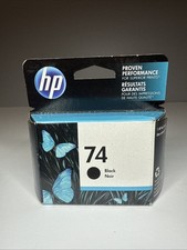 Genuine HP 74 Black Ink Cartridge CB335WN Deskjet officeJet - Expires 12/2018