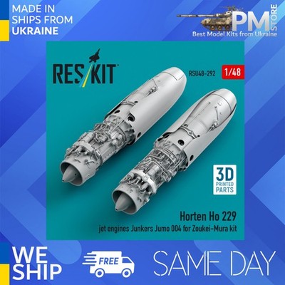 Reskit RSU48-0292 1/48   Horten Ho 229 jet engines Junkers Jumo 004