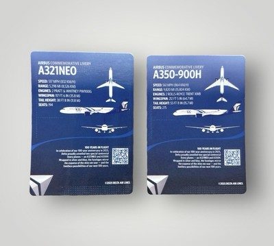 Sale!🇺🇸Delta Air Lines Centennial 100th Anniversary A350 A321