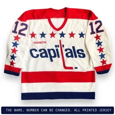 Personalized 90’s Peter Bondra Washington Capitals Hockey Shirt Fan Apparel