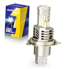 White 9003 H4 HB2 LED Bulbs Motorcycle Hi Lo Fog Lights HB2/H4/9003