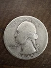 1945-P Washington Quarter 90% Silver Coin Uncertified Circulated