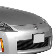 For Nissan 350Z 2003-2005 APG 1-Pc Black 8x6 mm Horizontal Billet Main Grille