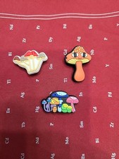 Jibbitz Shoe Charms Lot for Crocs   Cute Mushroom Theme