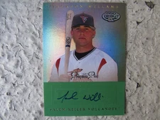 Giants Jackson Williams Signed Autographed 2007 TriStar Pro Debut # 44 / 50 Mint