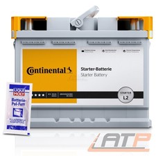 CONTINENTAL AUTOBATTERIE 12V STARTERBATTERIE 80AHh 750A+10g BATTERIE POL-FETT