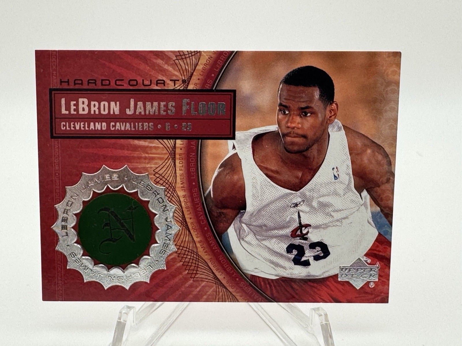 2003-04 Upper Deck Hardcourt - Lebron James Floor Relics LeBron James #LB6