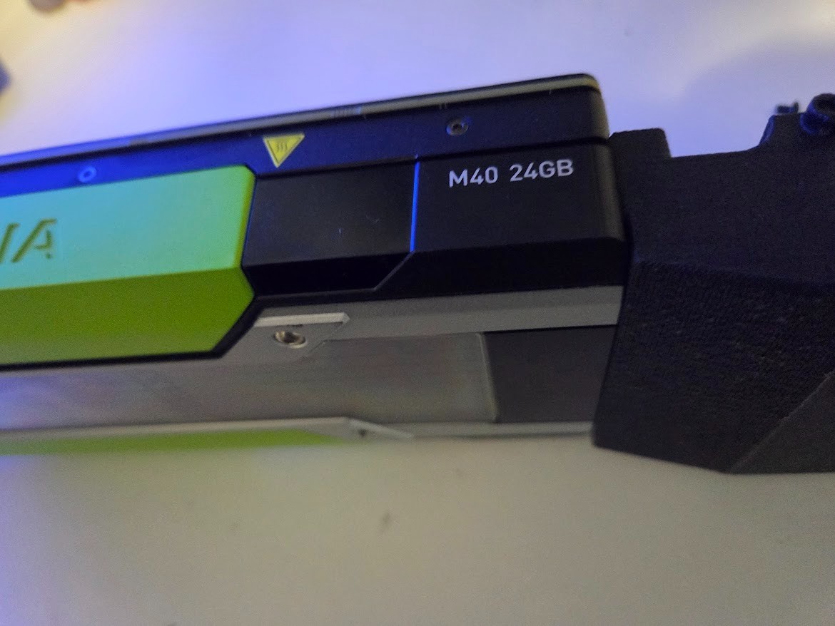 NVIDIA Tesla M40 24GB 1台 動作OK/CUDA/電源変換付 NVIDIA Tesla M40 24GB