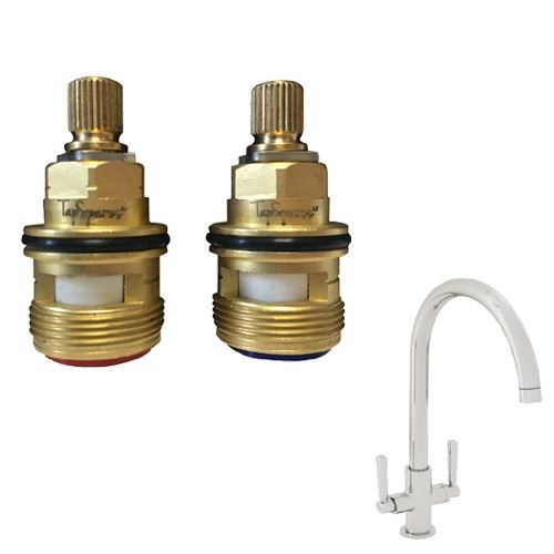 Replacement Valves Cartridge Spares Carron Phoenix Savona Pair
