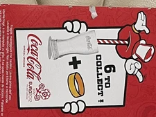 Coca-Cola Glass UEFA EURO 2012 Poland Ukraine Soccer Blue Band Collectible!