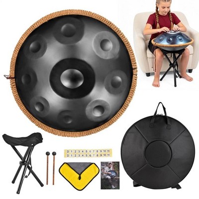Handpan 9-Note 18inch G Minor Handpan Drum Steel Instrument Percussion US