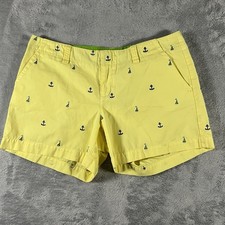 Vintage Lilly Pulitzer  Palm Beach Fit Shorts Size 8- 5  Inseam Sailboats Sail