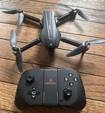 Drones with Camera 4K for Adults Kids, Brushless Motor Mini Drone, Black