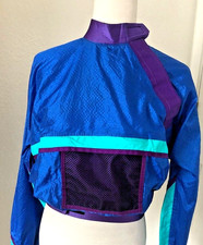 Vtg STOHLQUIST Sz M Colorado KAYAK Supply JACKET Blue RIVER RAFTING Pullover