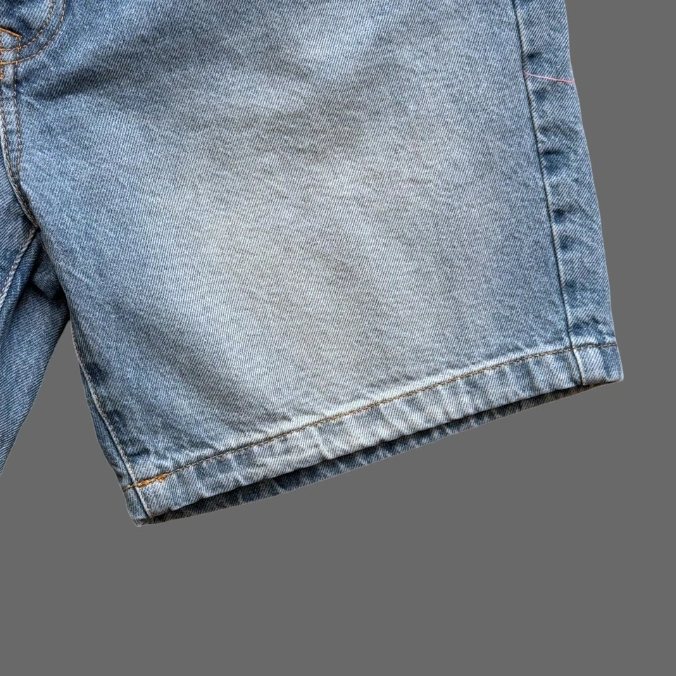 Topman прямые штанины джинсовые шорты светло-синий стирка размер 34 новый с Ярлыками - Изображение 2 из 4