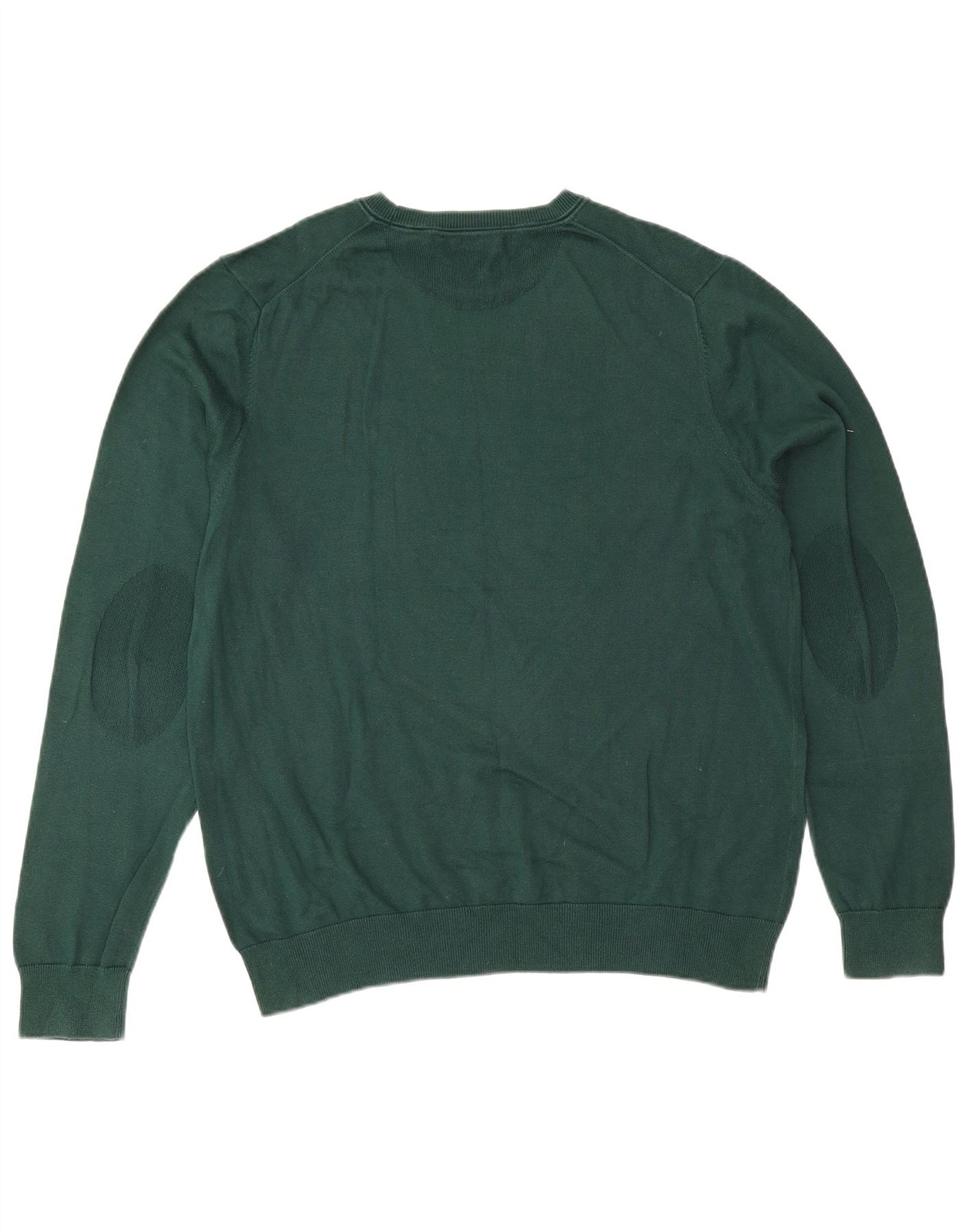 Lacoste Mens Crew Neck Jumper Sweater Size 6 XL Green Cotton DM13 thumbnail 2