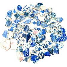 1.1 LB Porcelain Ceramic Mosaic Tiles,Broken Irregular Mosaic Tiles for DIY C...