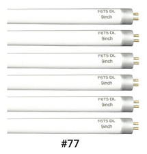 6 Pk F6T5 Fluorescent Bulb 12" 8W Watt 2-Pin G5 Base 4100k Cool White Accway 77