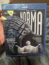 Norma (Bellini opera) Blu-ray Sondra Radvanovsky, Licieu Symphony, region code 0