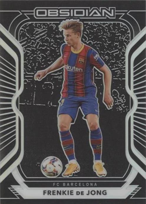 PANINI サッカーカード OBSIDIAN FRENKIE DE JONG BARCELONA 017/195 #19 送料無料 中古 IT1 PANINI サッカーカード OBSIDIAN FRENKIE DE JONG BARCELONA 017