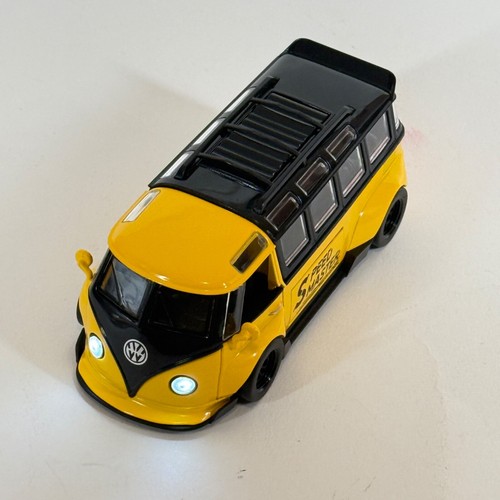1:32 Volkswagen T1 Bus Diecast - Sound & Light - Batteries Included - USA ship - Picture 11 of 11