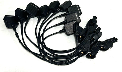 Lot of 9 Motorola NMN6251A Public Service Microphone Speaker for XTS3000 XTS5000