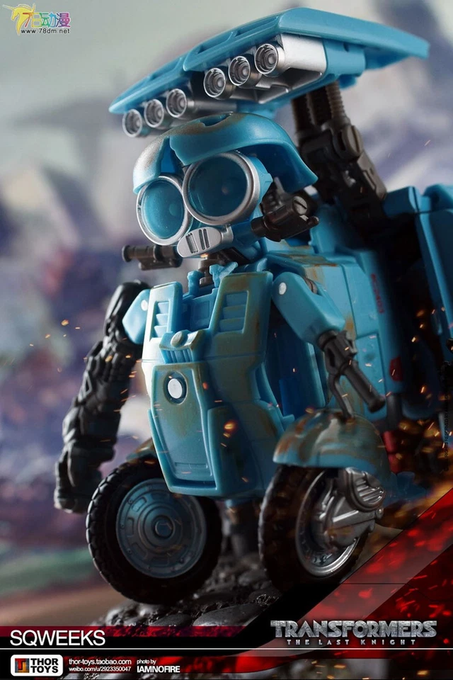 Transformers Sqweeks Autobot Hasbro The Last Knight Action Figure Kids Toys New！ - Image 3 of 4