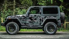 Digital Camo-2 Door-vinyl Decal Set For Jeep Wrangler Vehicles Custom Graphics Digital Camo-2 Door-vinyl Decal Set For Jeep Wrangler Vehicles Custom Graphics