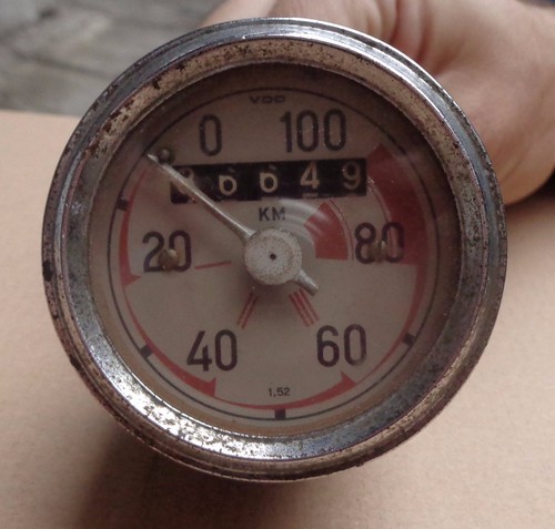 BMW ISETTA VDO Speedometer Gauge in Km/h - Picture 2 of 5