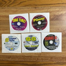 5 Mac Addict Magazine Software Trial Demo CDs 2006 115 116 120-122