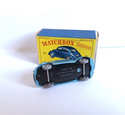 matchbox 25 volkswagen beetle clear window !! - Afbeelding 10 van 13