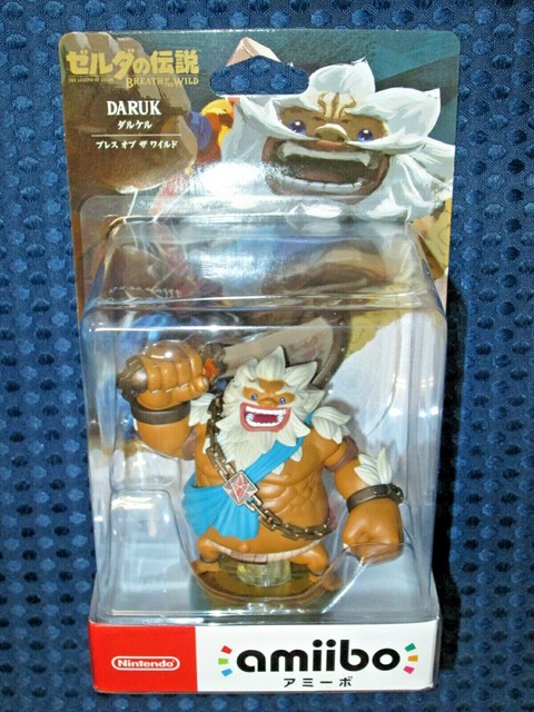 Nintendo Amiibo Legend of Zelda Breath Wild Limited Edition 4 Set Daruk Figure for sale online