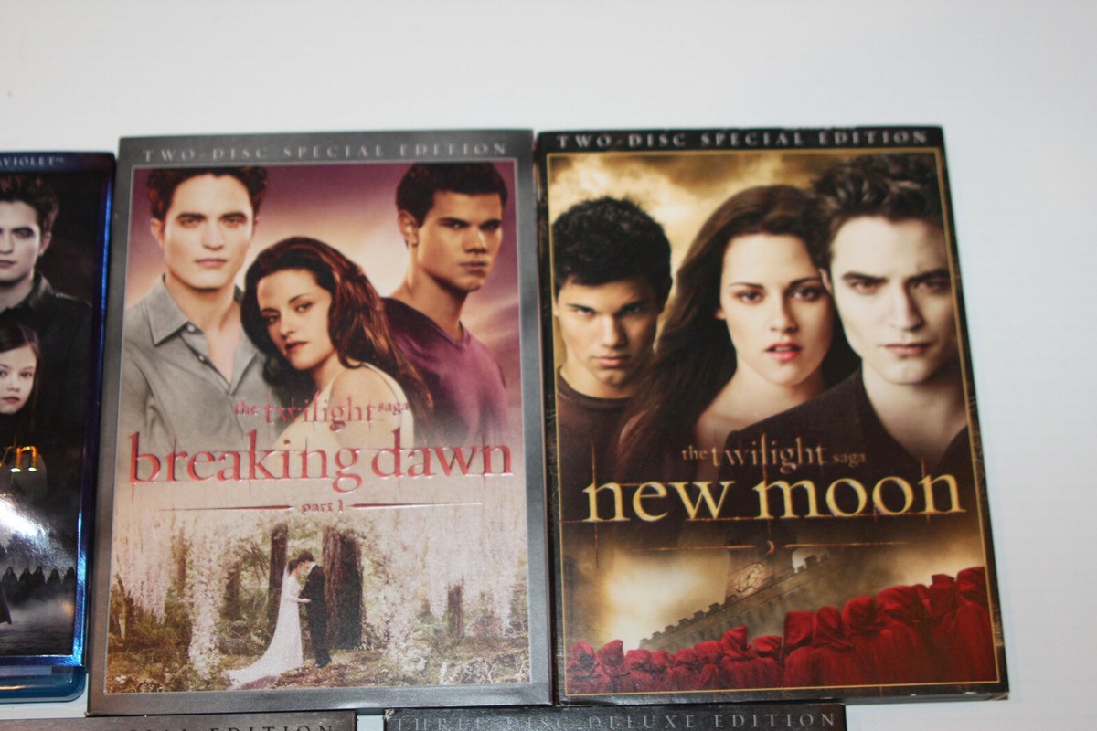 Twilight Saga DVD Complete Set (Twilight, New Moon, Eclipse