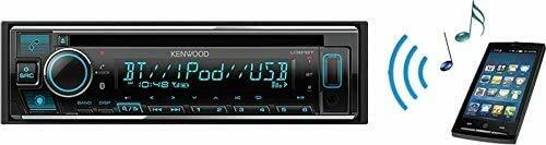 KENWOOD U381BT Bluetooth CD Receiver 1DIN USB iPhone RGB